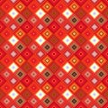 Colorful geometrical diagonal square mosaic pattern background Royalty Free Stock Photo