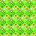 Colorful geometrical diagonal square mosaic tile pattern background Royalty Free Stock Photo