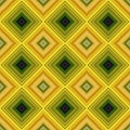 Colorful geometrical seamless diagonal square pattern - vector mosaic background Royalty Free Stock Photo