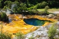 Colorful geothermal spring