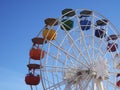 Colorful Giant Ferris wheel with blue sky Royalty Free Stock Photo