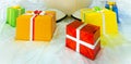 Gift boxes Royalty Free Stock Photo