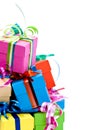 Colorful gifts box Royalty Free Stock Photo