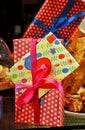 Colorful gifts box Royalty Free Stock Photo