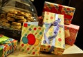 Colorful gifts box Royalty Free Stock Photo