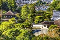 Colorful Ginkakuji Silver Pavilion Temple Rock Garden Kyoto Japan Royalty Free Stock Photo