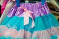 Colorful girl skirt
