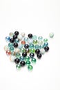 Colorful glass balls Royalty Free Stock Photo
