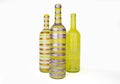 Colorful glass bottles Royalty Free Stock Photo