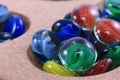 Colorful Glass Marble Game Royalty Free Stock Photo