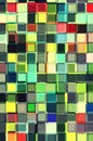 Colorful glass mosaic Royalty Free Stock Photo