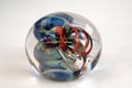 Colorful Glass Paper Weight