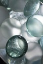 Colorful Glass Spheres Royalty Free Stock Photo