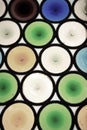 Colorful glass window background Royalty Free Stock Photo