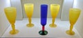 Colorful glasses from Quark`s Bar on Star Trek: The Cruise III