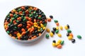 Colorful Glazed Sunflower Seed Candies