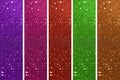 Colorful of glitter background Royalty Free Stock Photo