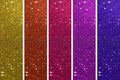 Colorful of glitter background Royalty Free Stock Photo