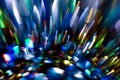 Colorful glitter lights background. Defocused bokeh. Lights texture. Blurred boke light background. Abstract bokeh Royalty Free Stock Photo