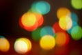 Colorful glittering lights