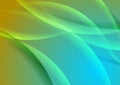 Colorful glowing shiny waves abstract elegant background Royalty Free Stock Photo