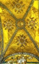 Colorful Golden Christ Decoration Hagia Sophia Mosque Basilica Istanbul Turkey