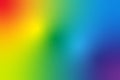 Colorful gradient background. Smooth rainbow transition. Vivid vibrant colors. Abstract vector illustration.