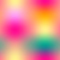 Colorful gradient mesh seamless pattern in bright rainbow colors. Abstract blurred image.