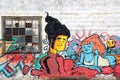Colorful graffiti, Rosario, Argentina