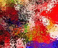 Colorful Graffiti Sprey Painting Abstract Background Royalty Free Stock Photo