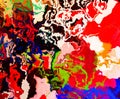 Colorful Graffiti Sprey Painting Abstract Background Royalty Free Stock Photo