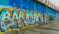 Colorful graffity Royalty Free Stock Photo