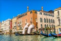 Grand Canal Gondolas Venice Italy