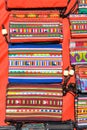 Colorful graphic hill tribe hand made bag