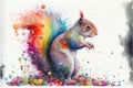 Gray squirrel Royalty Free Stock Photo