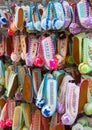 Colorful Greek Slippers