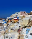 Colorful Greek village