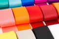 Colorful grosgrain ribbons Royalty Free Stock Photo