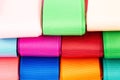 Colorful grosgrain ribbons