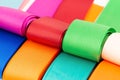 Colorful grosgrain ribbons Royalty Free Stock Photo