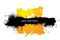 Colorful grunge banner Royalty Free Stock Photo