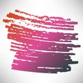 Colorful Grunge brush stroke. Ink brush line, grunge line, stripe, label Royalty Free Stock Photo