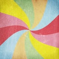 Colorful grunge or vintage swirl background Royalty Free Stock Photo