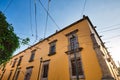 Colorful Guadalajara streets in historic city center near Central Cathedral