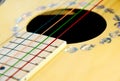 Colorful guitar Royalty Free Stock Photo
