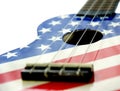 Colorful guitar Royalty Free Stock Photo