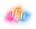 Colorful gulaal for holi festival of colors greeting