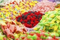 Colorful gummy candies Royalty Free Stock Photo