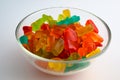 Colorful gummy candies Royalty Free Stock Photo