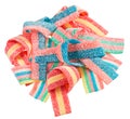 Colorful gummy candy (licorice) sweets Royalty Free Stock Photo